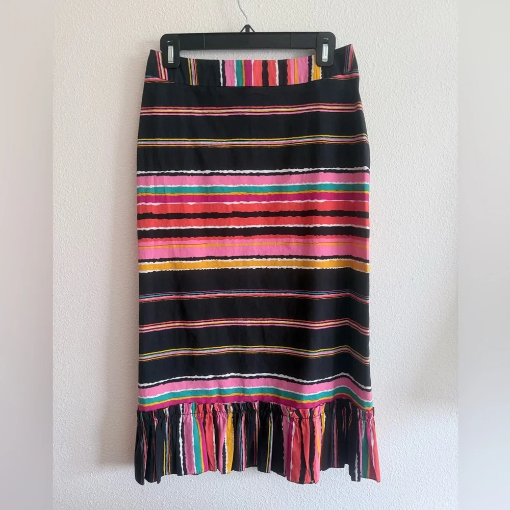 ASOS Ruffle Multi Color Skirt - Picture 1 of 4